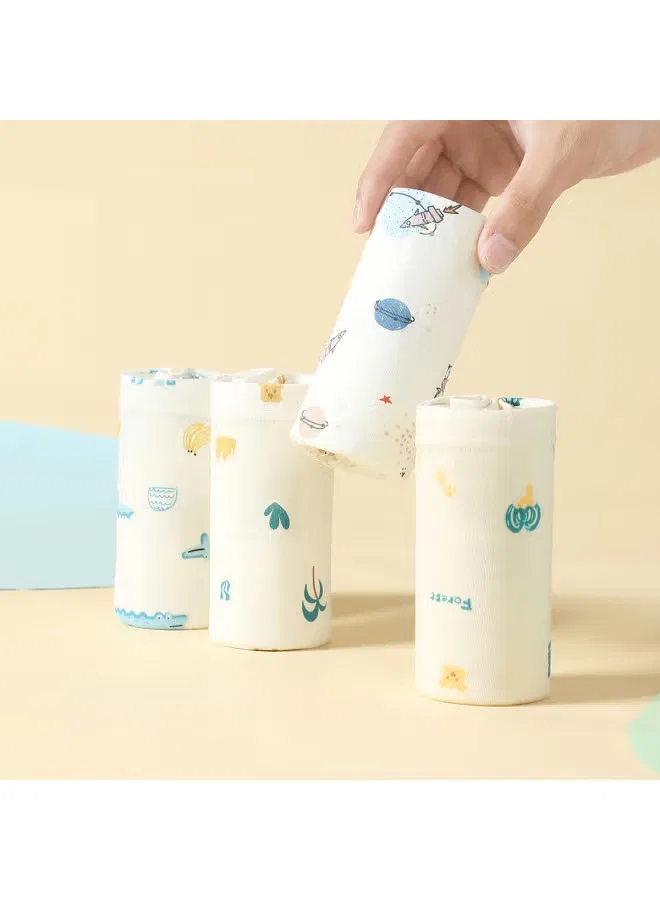 Трусы-боксеры хлопковые комплект из 4 штук Fenton, белый — фото 3