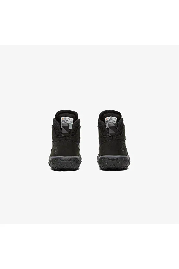 Детские ботинки для девочек на шнуровке Timberland, Black — фото 3