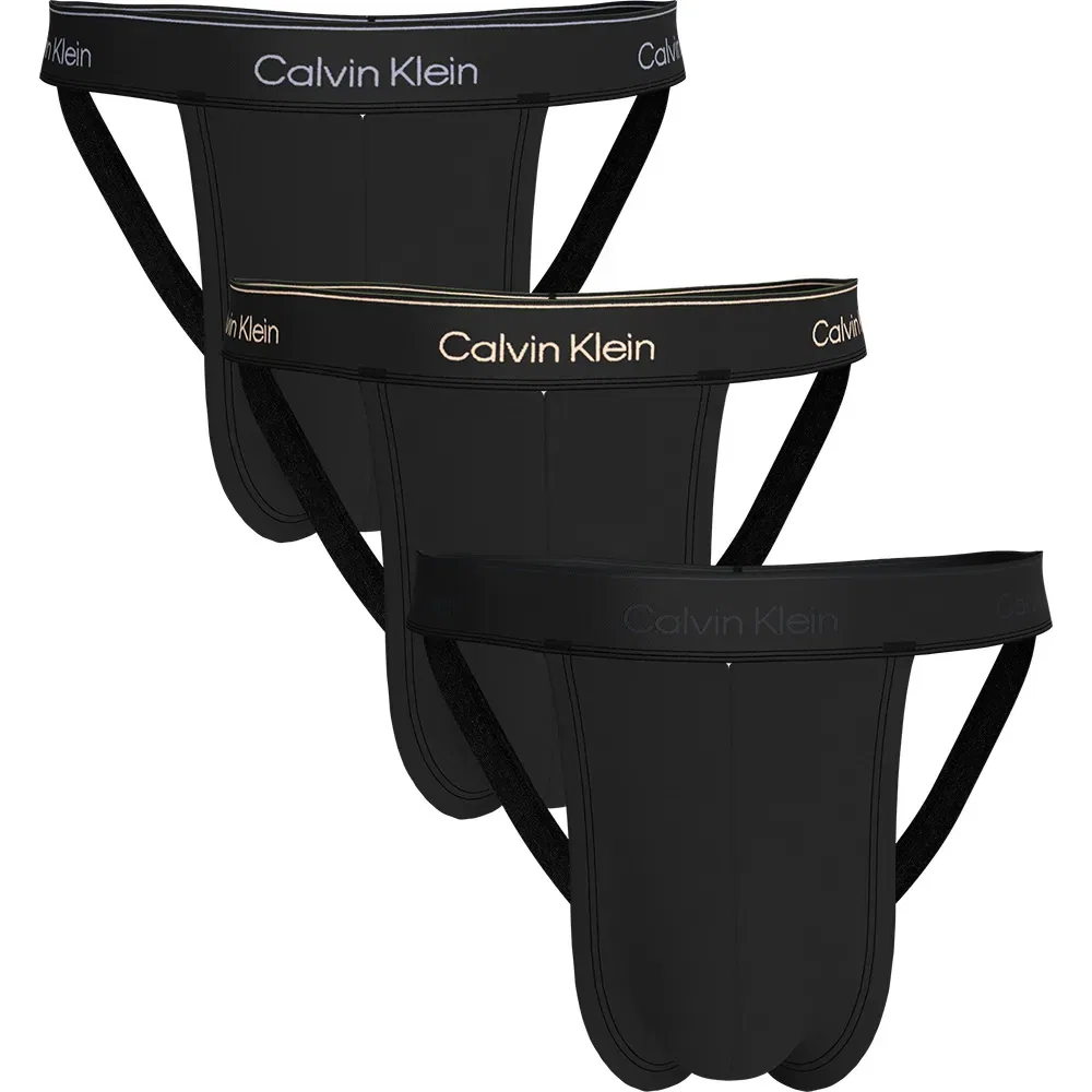 Трусы Calvin Klein, 3 шт, черный