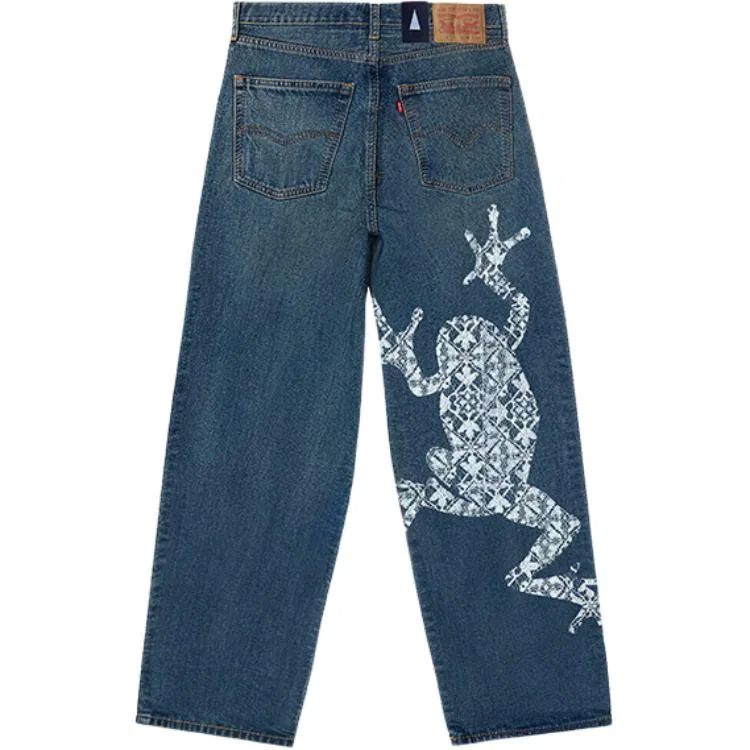 Джинсы Wide Leg, модель 578, Levis, Blue — фото 3