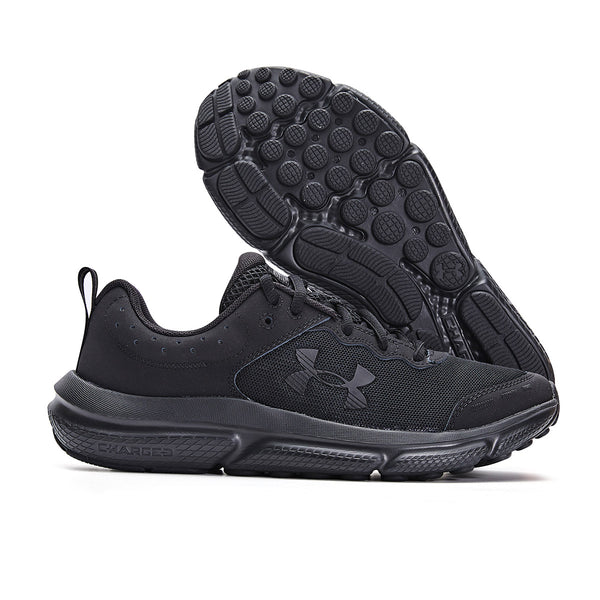 Кроссовки assert 10 ac 'triple black' Under Armour, черный — фото 3