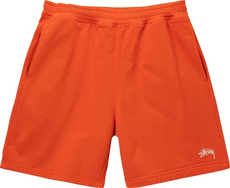 

Шорты Stussy Overdyed Stock Logo Short 'Orange', оранжевый