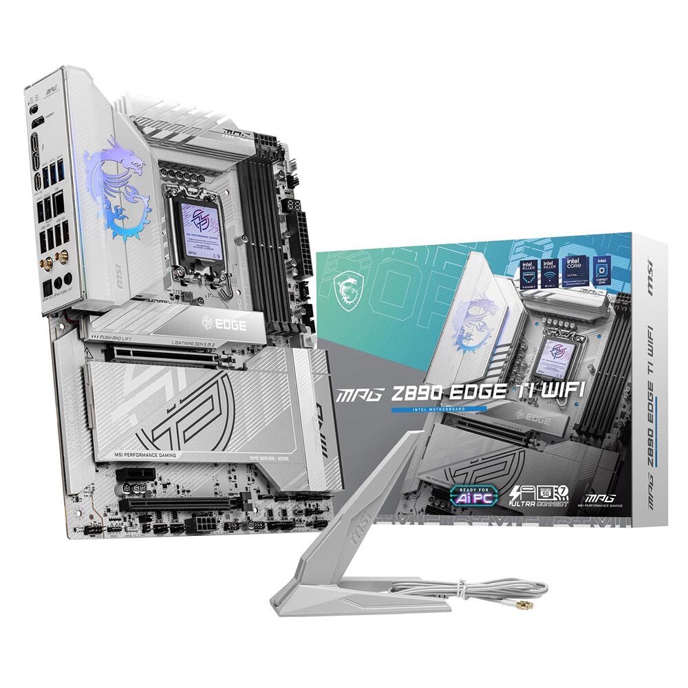 

Материнская плата MSI MPG Z890 EDGE TI WIFI, LGA 1851, DDR5, WIFI
