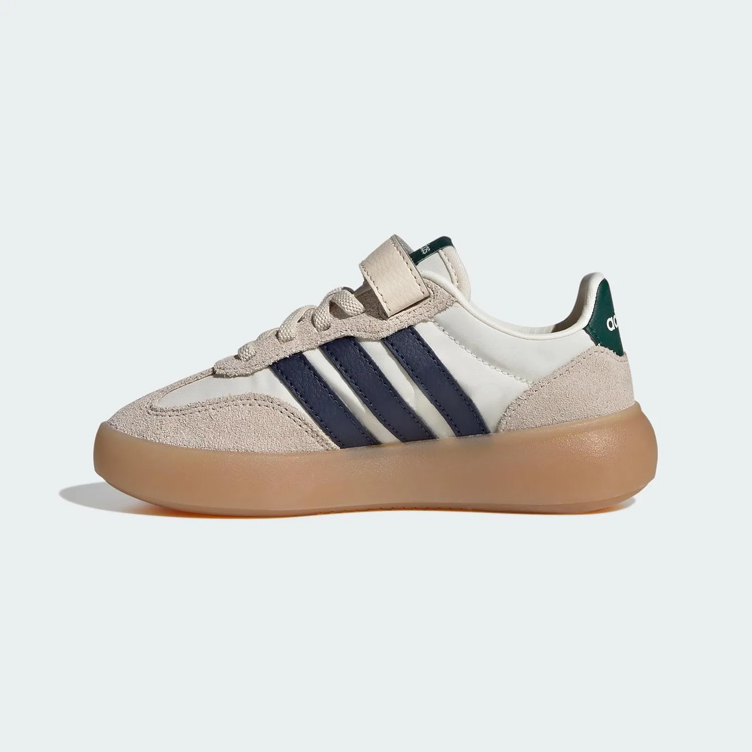 Детские кроссовки для девочек Barreda Decode, Off-White/Collegiate Navy/Collegiate Green — фото 2