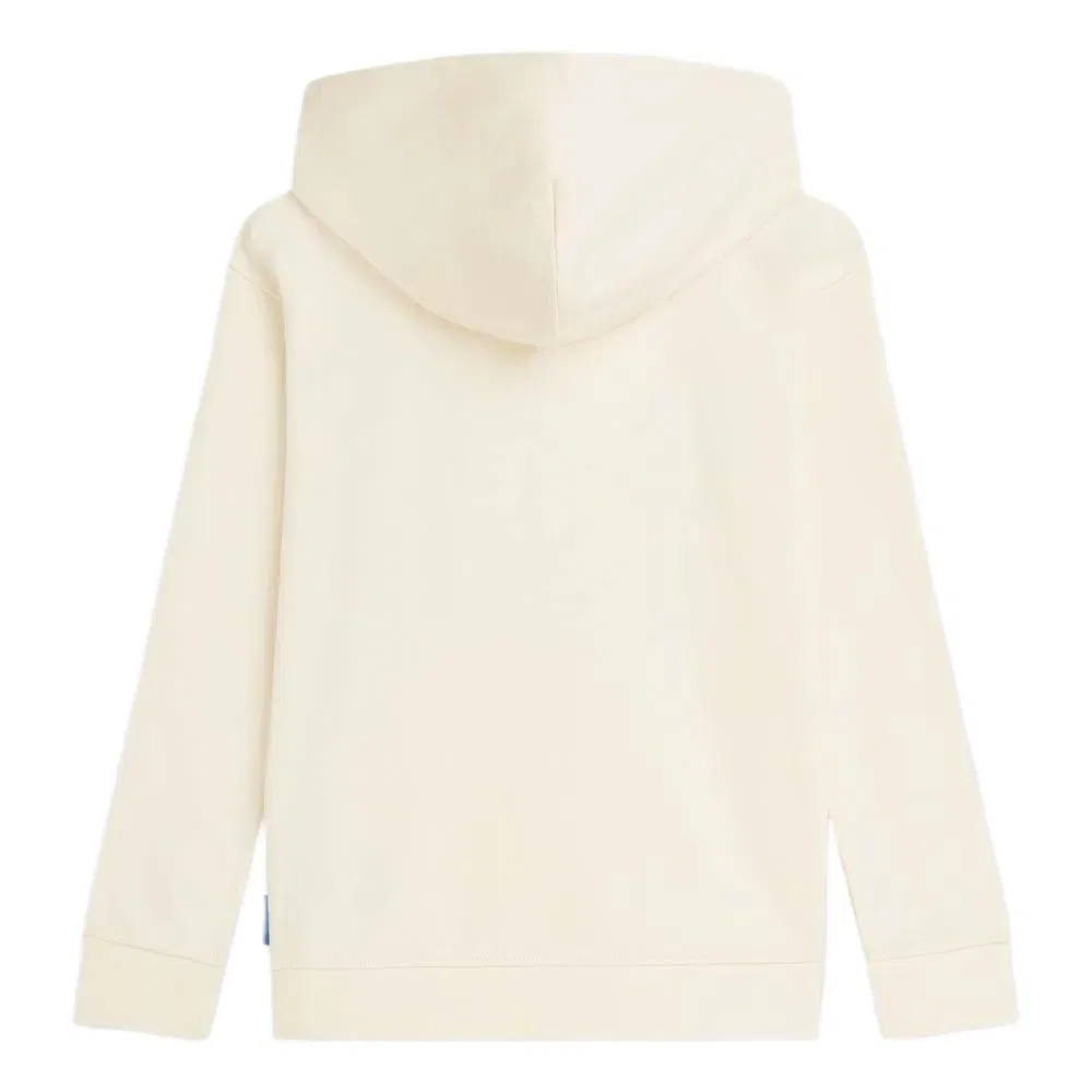 Детский свитшот для мальчиков с принтом Relaxed Fit hoodie Scotch & soda, Beige — фото 2