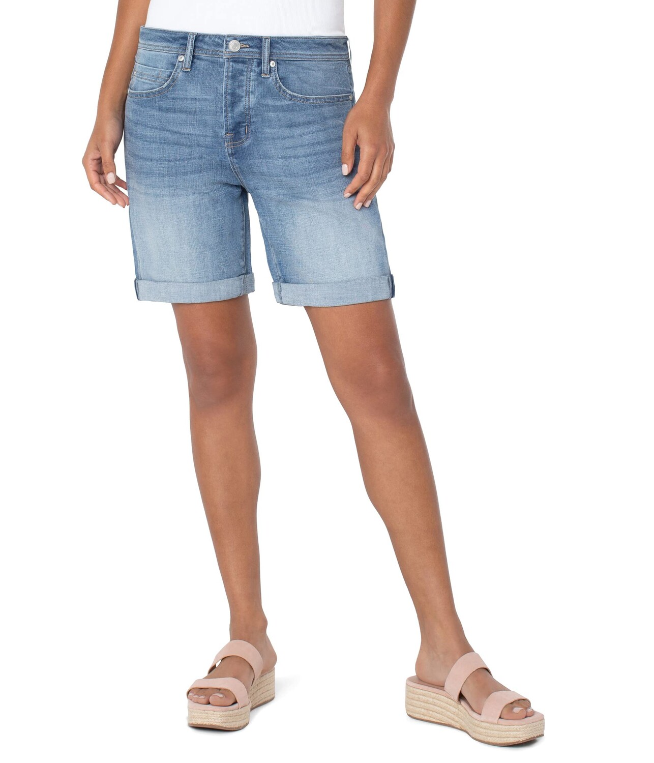 

Шорты Liverpool, Keeper Boyfriend Shorts 10"/7" in Branson