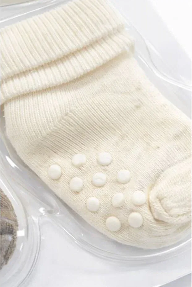 Детские носки с нескользящей подошвой 9 пар Yetiş Socks, Multicolor — фото 3