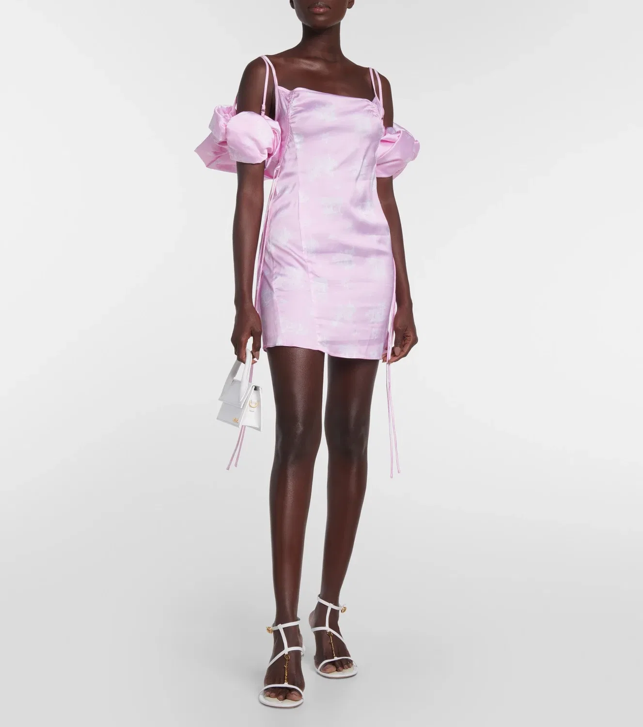Пляжное платье с принтом La Chouchou Jacquemus, розовый — фото 2