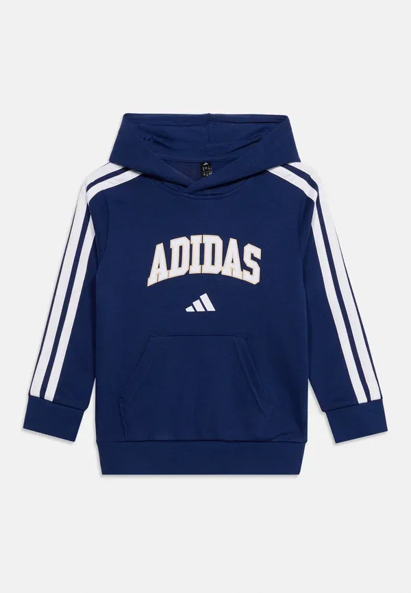 Худи для студентов младших курсов, унисекс - худи Adidas Performance, темно-синий — фото 3