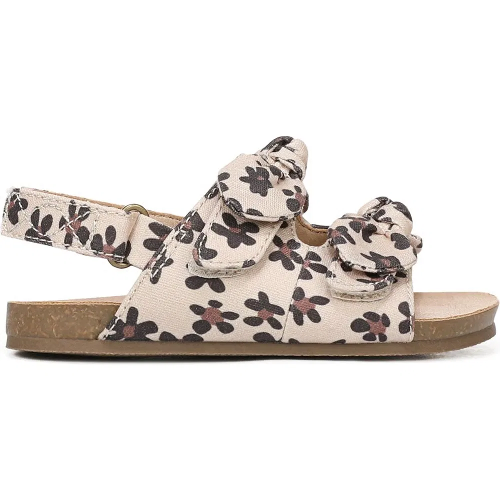 Детские сандалии-слингбэки для малышей Blowfish Malibu, Brown Floral Canvas — фото 2