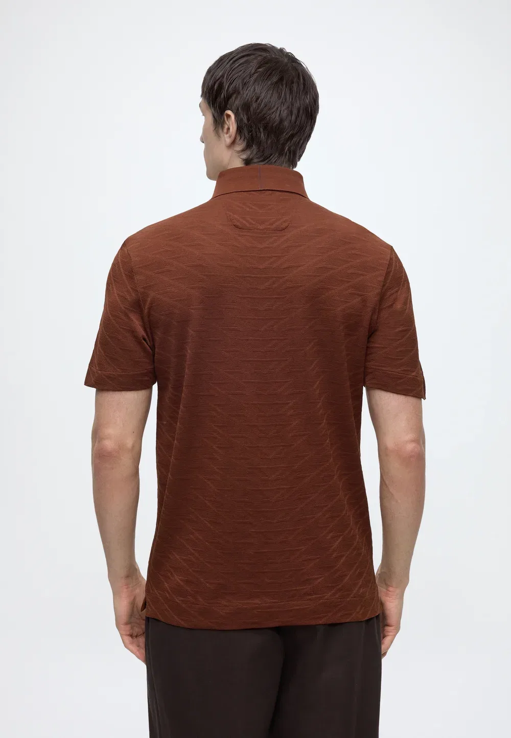 Prout - рубашка поло Boss, Medium Brown — фото 3