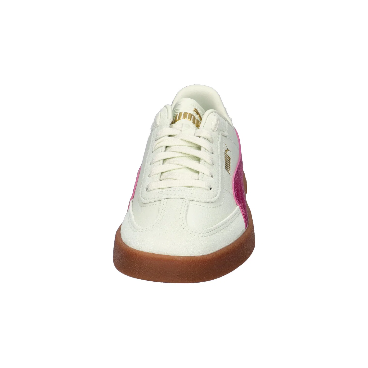 Детские кожаные кроссовки Club II Era Puma, Grun Turkisblau — фото 3