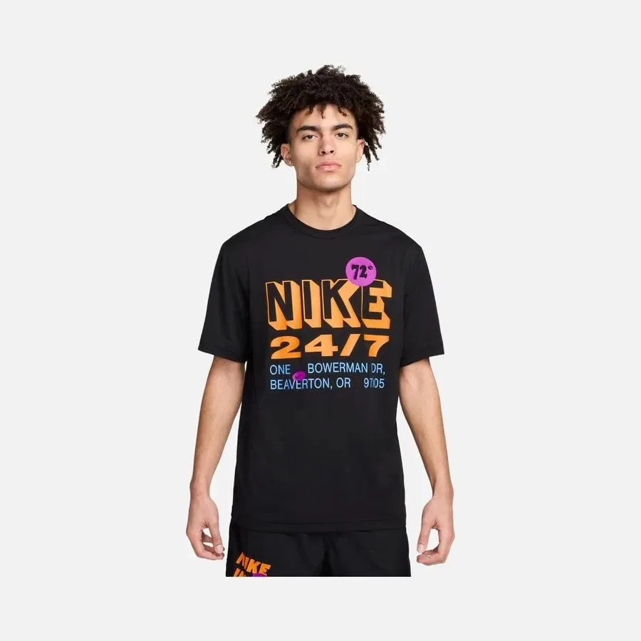 Футболка с коротким рукавом Hyverse Dri-Fit UV Nike, Черный