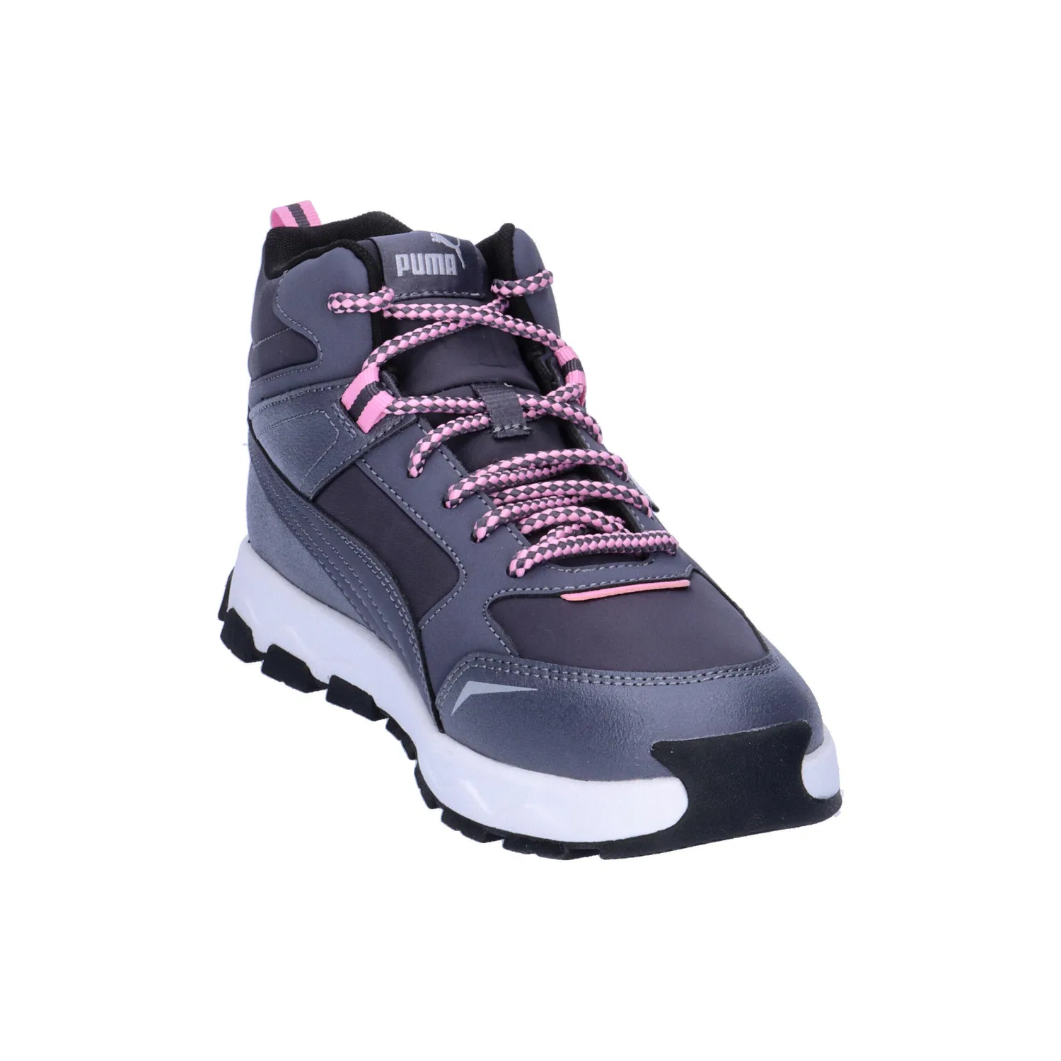 Детские кроссовки с высоким верхом Evolve Trail Jr Puma, Grau — фото 2