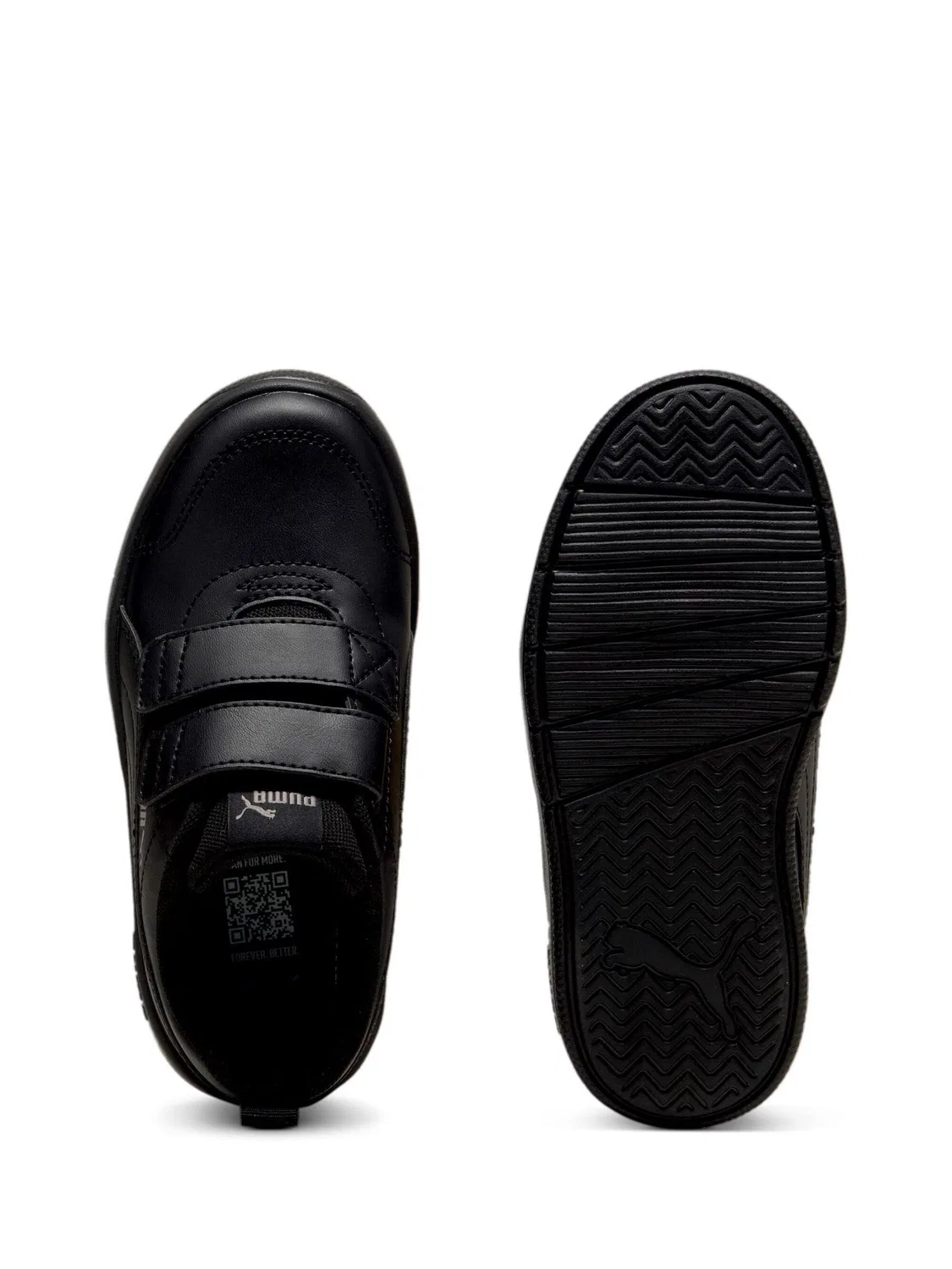 Кроссовки Courtflex V3 Puma, черный — фото 4