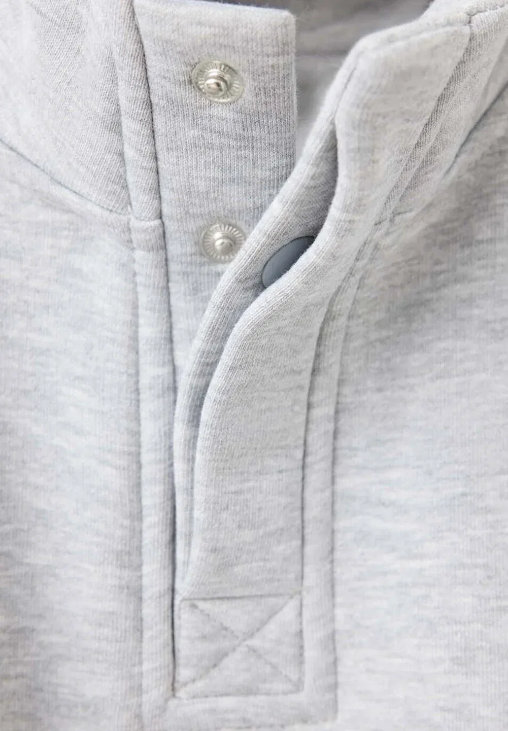 Ребенок - толстовка Mango Kids, Mottled Grey — фото 4
