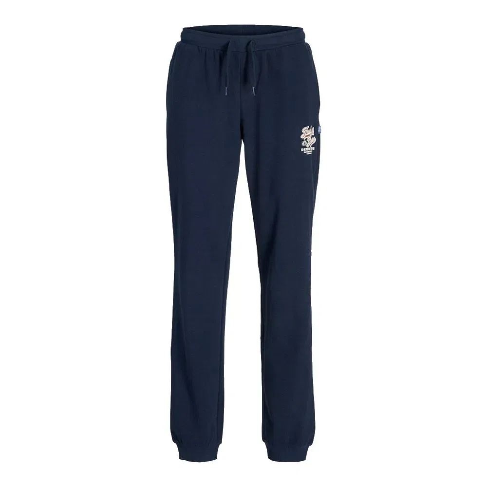Детские спортивные штаны для мальчиков с утяжкой Elogo Junior Jack & jones, Blue — фото 3