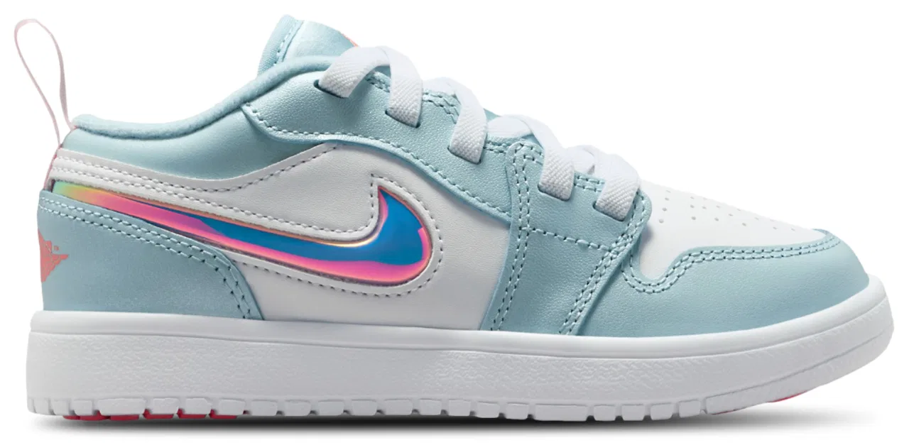 Кроссовки для девочек 1 Low Alt SE Jordan, цвет Ocean Bliss/Atomic Pink/White
