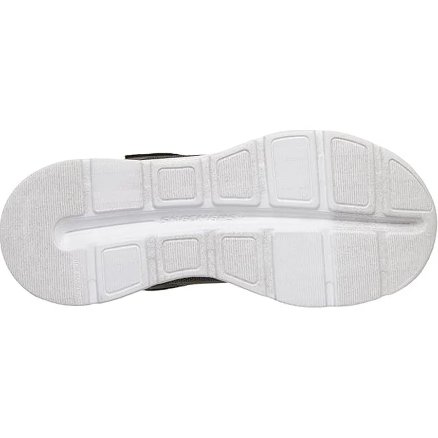 Детские спортивные кроссовки с принтом Glide-Step Lights Skechers, Черный — фото 4