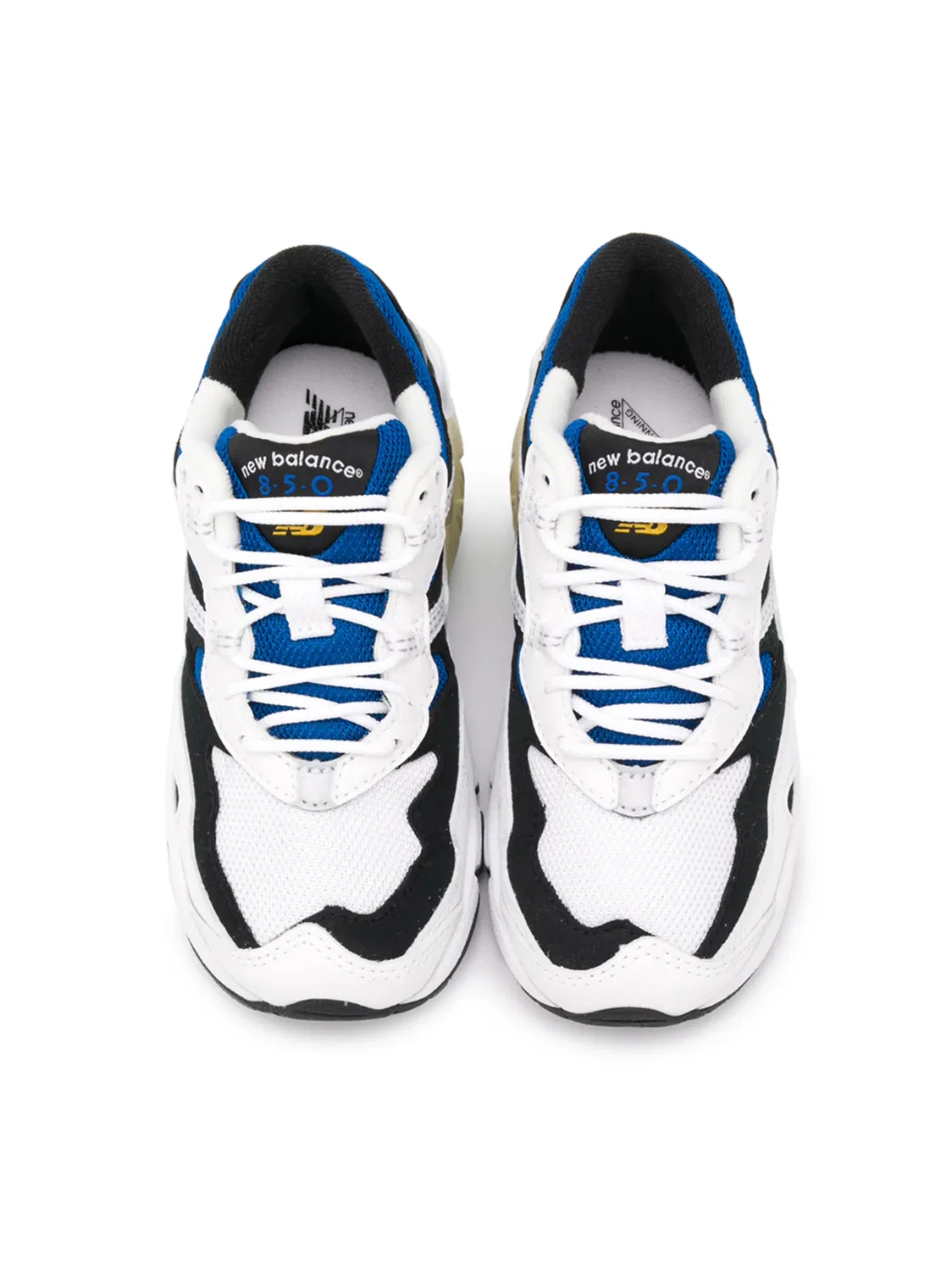Кроссовки 850 на шнуровке New Balance Kids, белый — фото 3