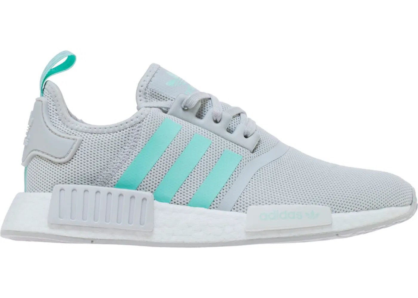 Детские кроссовки Lifestyle Adidas NMD R1, Grey Clear Mint Clear Mint