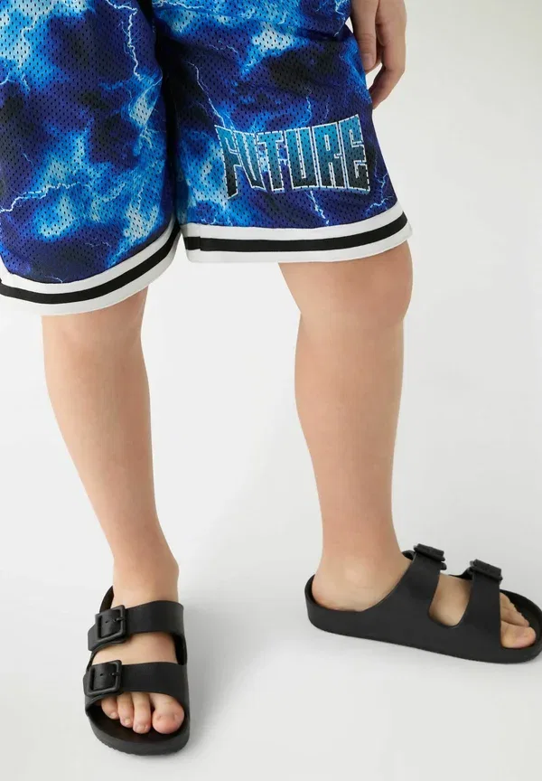 Спортивные брюки с принтом, длина до колена, tracksuit bottoms Terranova, var bluette, синий — фото 3