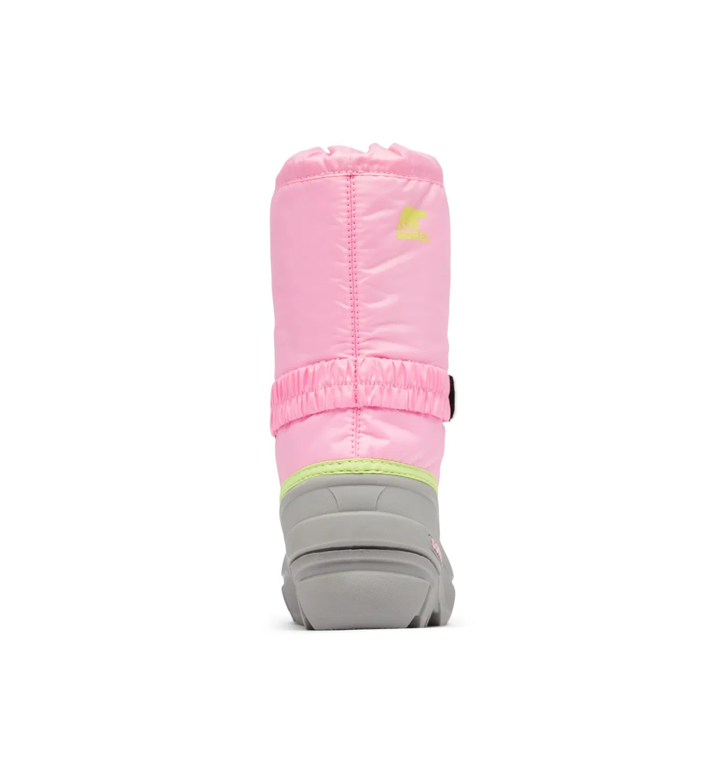 Детские зимние ботинки для девочек без каблука Flurry Boot Sorel, Blooming Pink Chrome Grey — фото 2