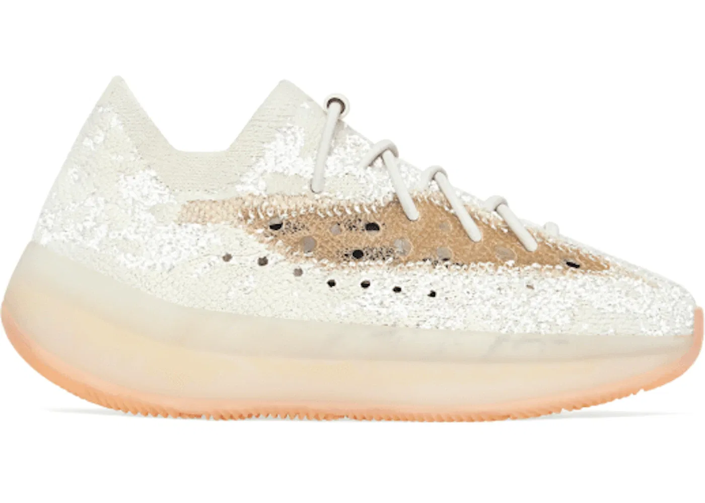 Детские кроссовки Lifestyle с принтом Adidas Yeezy 380, Yecoraite RF/Yecoraite RF/Yecoraite RF