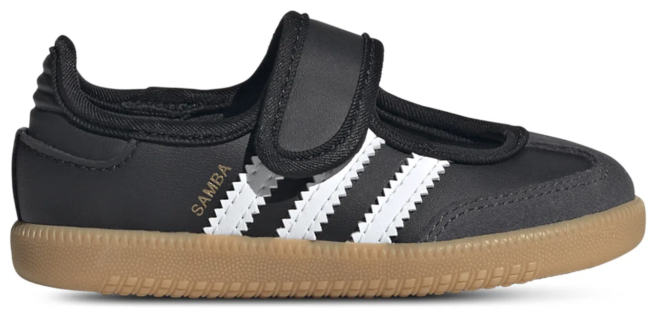 Кроссовки для девочек Samba Jane Adidas, цвет Core Black/Footwear White