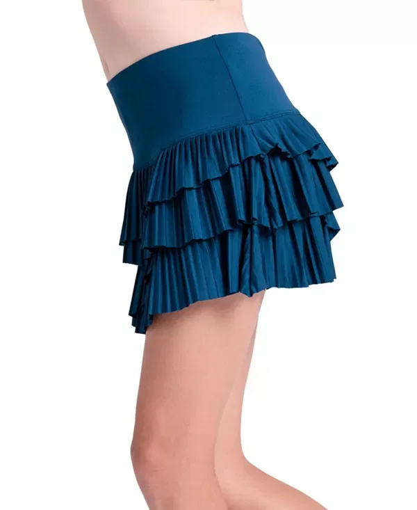 Детская юбка для девочек с воланами Ripple Tier Pleated Skirt Lucky In Love, темно-синий — фото 2