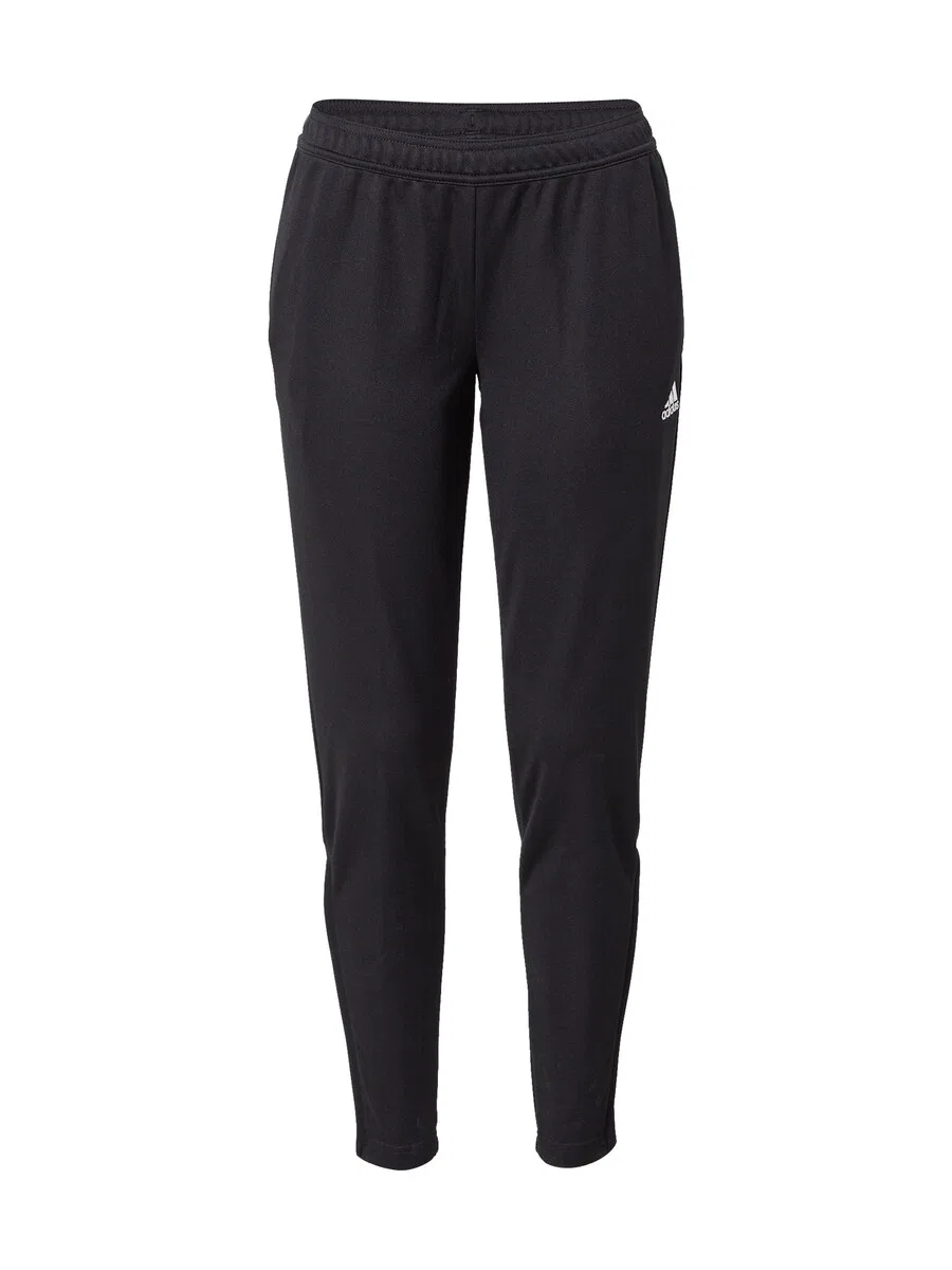 Спортивные шорты ADIDAS PERFORMANCE Slim fit 'Entrada 22' черного цвета