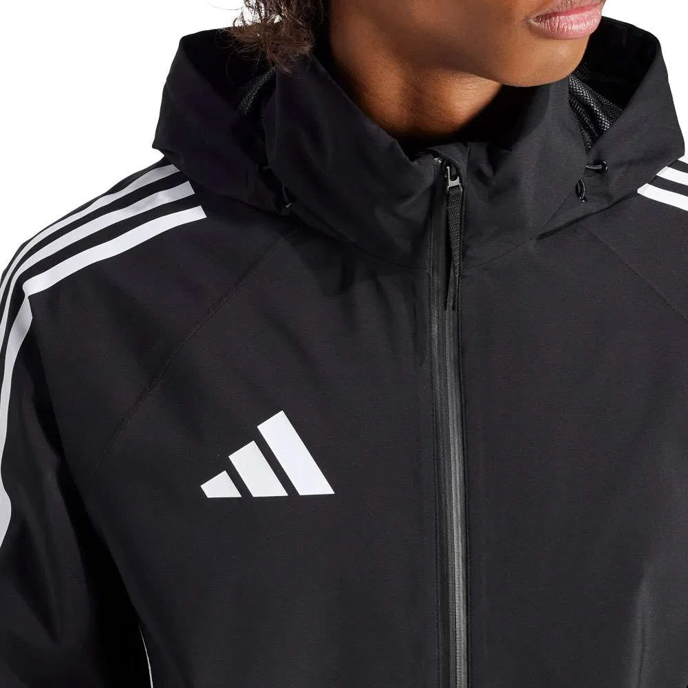 Дождевик Adidas Performance Tiro 24 Черный/Белый — фото 4