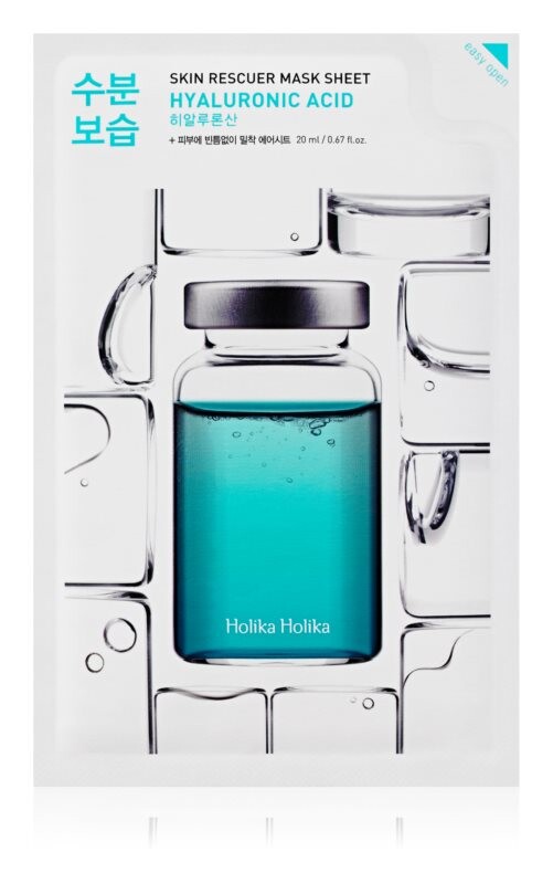 

Увлажняющая тканевая маска с гиалуроновой кислотой Holika Holika Skin Rescuer Hyaluronic Acid