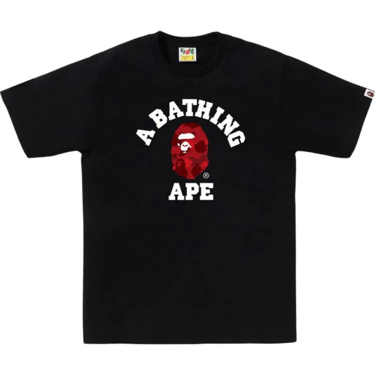 Детская футболка с коротким рукавом SS26 T Shirt Unisex A BATHING APE, Black BK P