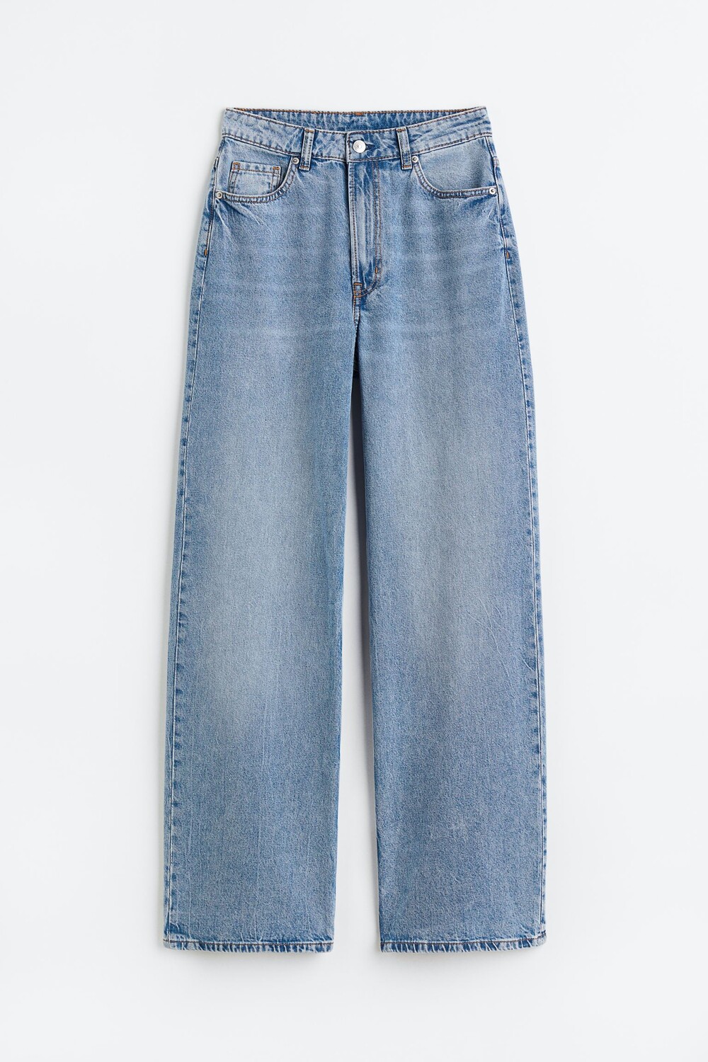 

Джинсы H&M Wide High, голубой