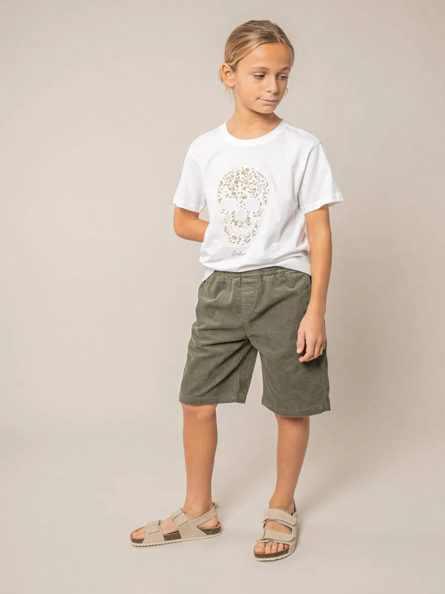 Свободные шорты Deeluxe, оливковый цвет — фото 3