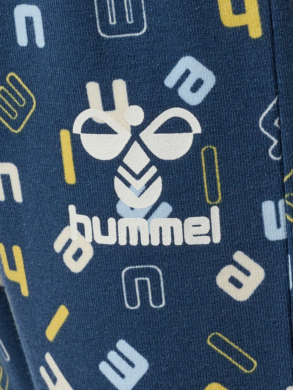 Детские брюки с принтом Hmlhappy Hummel, Petrolblau / Atlantikblau — фото 4