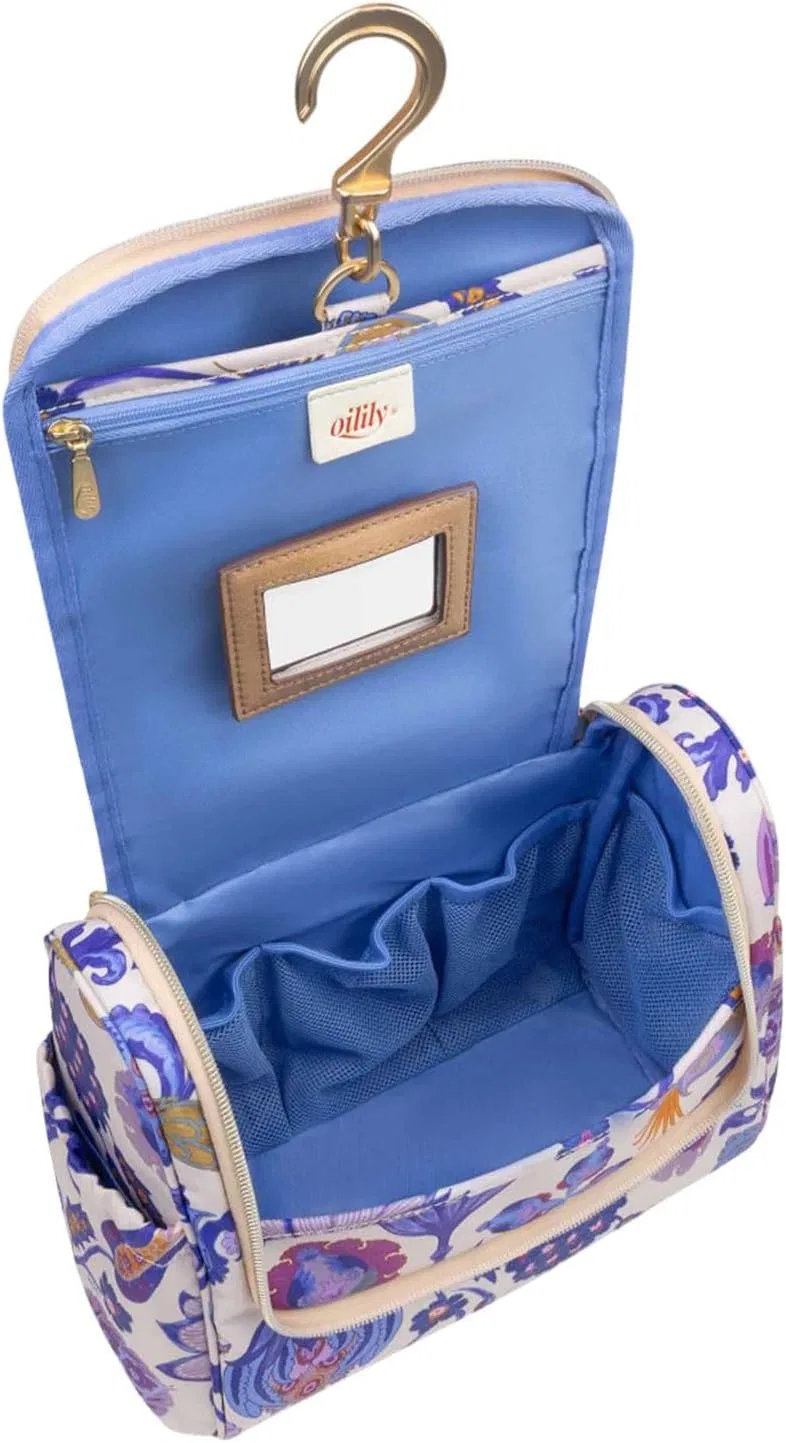 Косметичка Cathy Travel Kit с крючком, Oilily, Shifting Sand Beige — фото 4