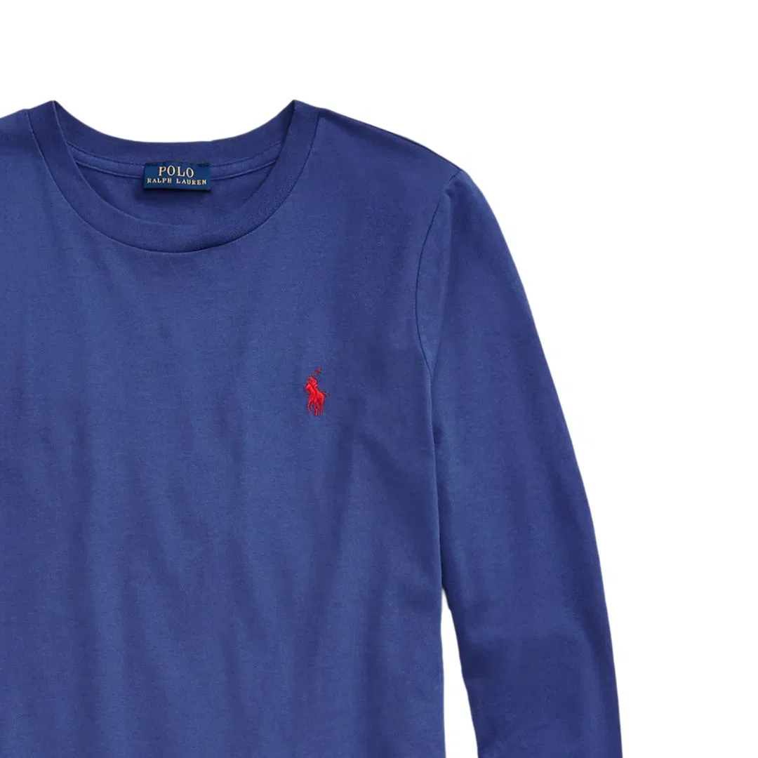 Женская футболка с круглым вырезом Marine Blue Polo Ralph Lauren, Marine Blue — фото 3
