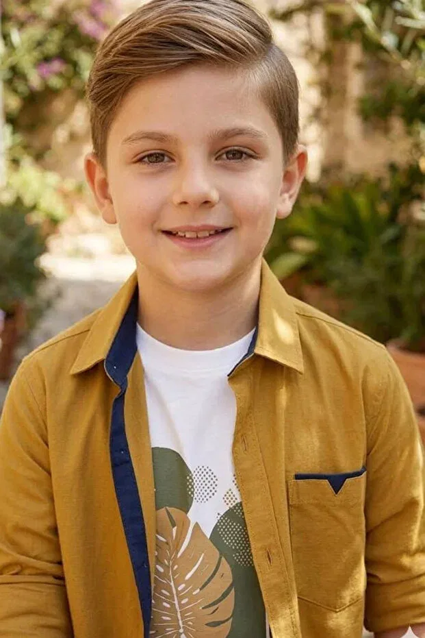 Детский комплект для мальчиков с длинным рукавом Trend Mix Kids, Hardal — фото 4