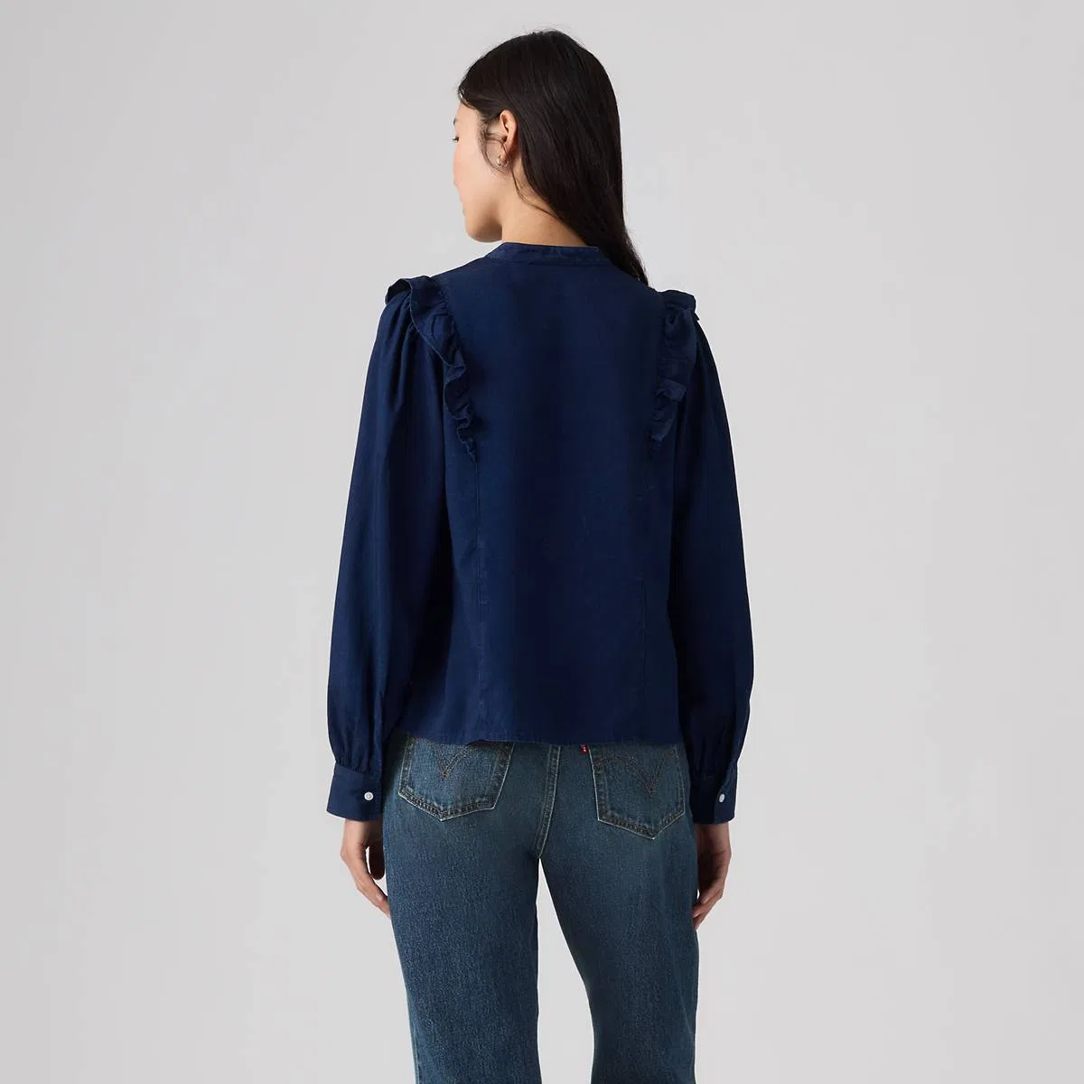 Рубашка в стиле вестерн Джесси Levi's, Starry Eyes - Blue — фото 4