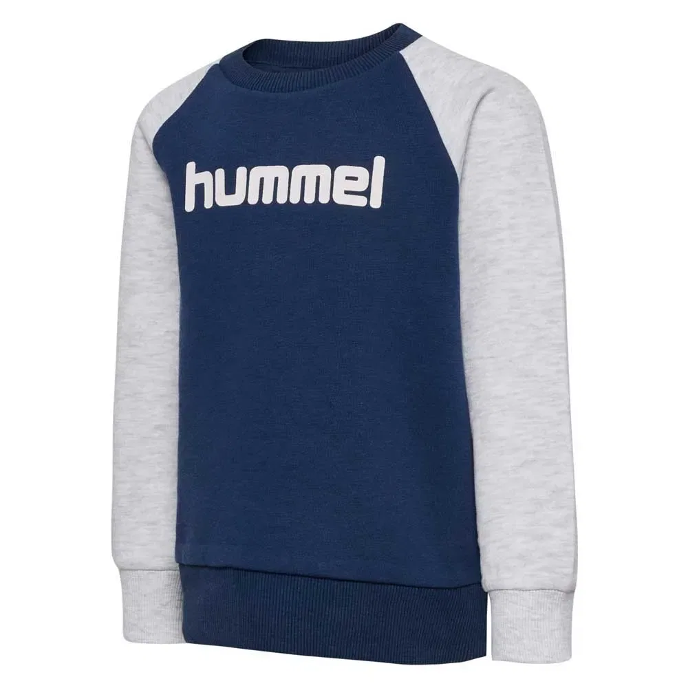 Детский спортивный костюм с принтом Mini Reg Base Hummel, Blue — фото 2