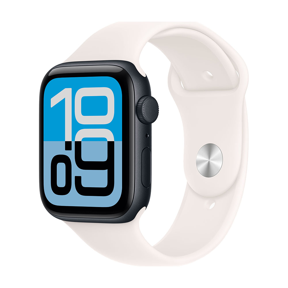 

Умные часы Apple Watch SE 3, 2025 (GPS), 44 мм, Midnight Aluminum Case/Light Blush Sport Band - S/M, Черный, Умные часы Apple Watch SE 3, 2025 (GPS), 44 мм, Midnight Aluminum Case/Light Blush Sport Band - S/M