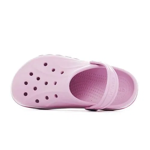 Детские сабо с перфорацией Bayaband Clog Crocs, Роза — фото 3
