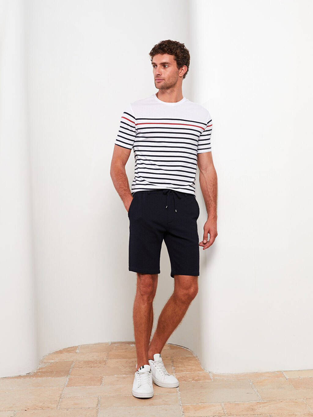 

Текстурированные мужские шорты Slim Fit LCW Vision
