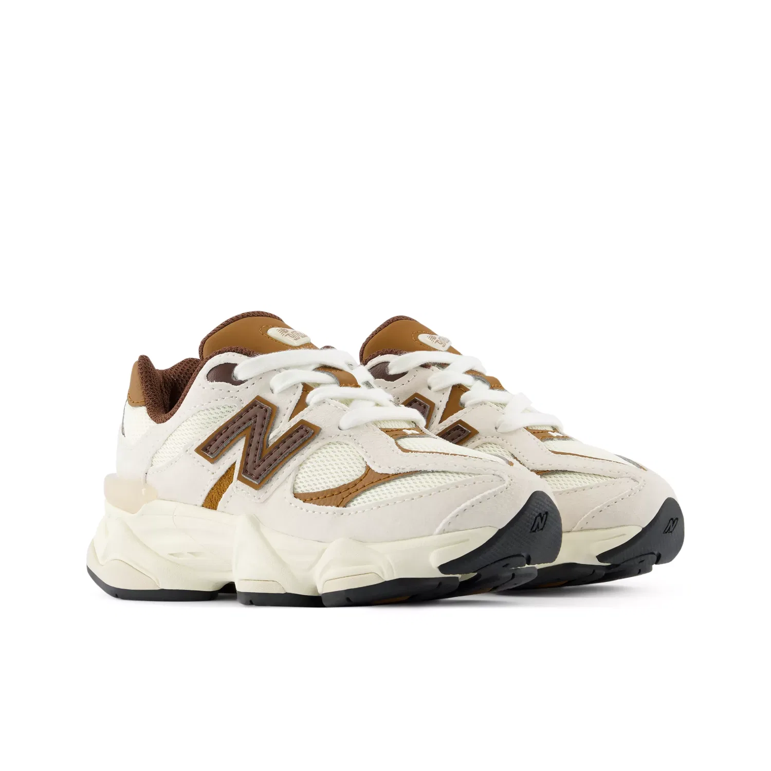 Детские кроссовки New Balance 9060 Lace, Breakfast Tea With Angora — фото 2
