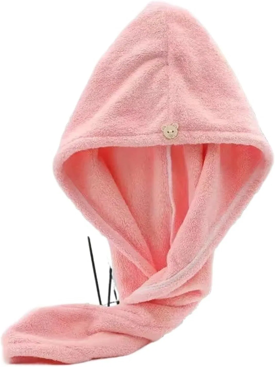Шапочка для сушки волос, микрофибра, TYNXK, 3 шт., Pink