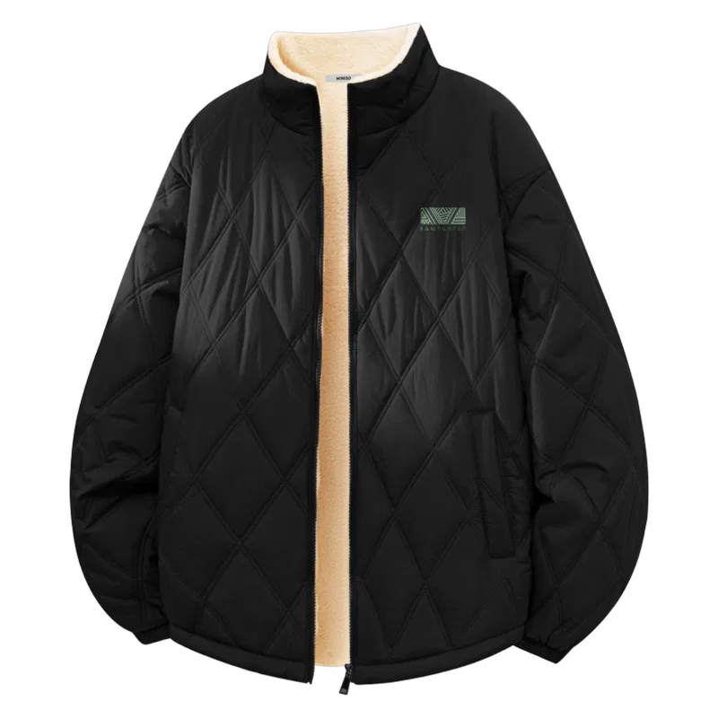 Детская утепленная куртка-пуховик с воротником-стойкой City Boy MINISO, Thermal Black