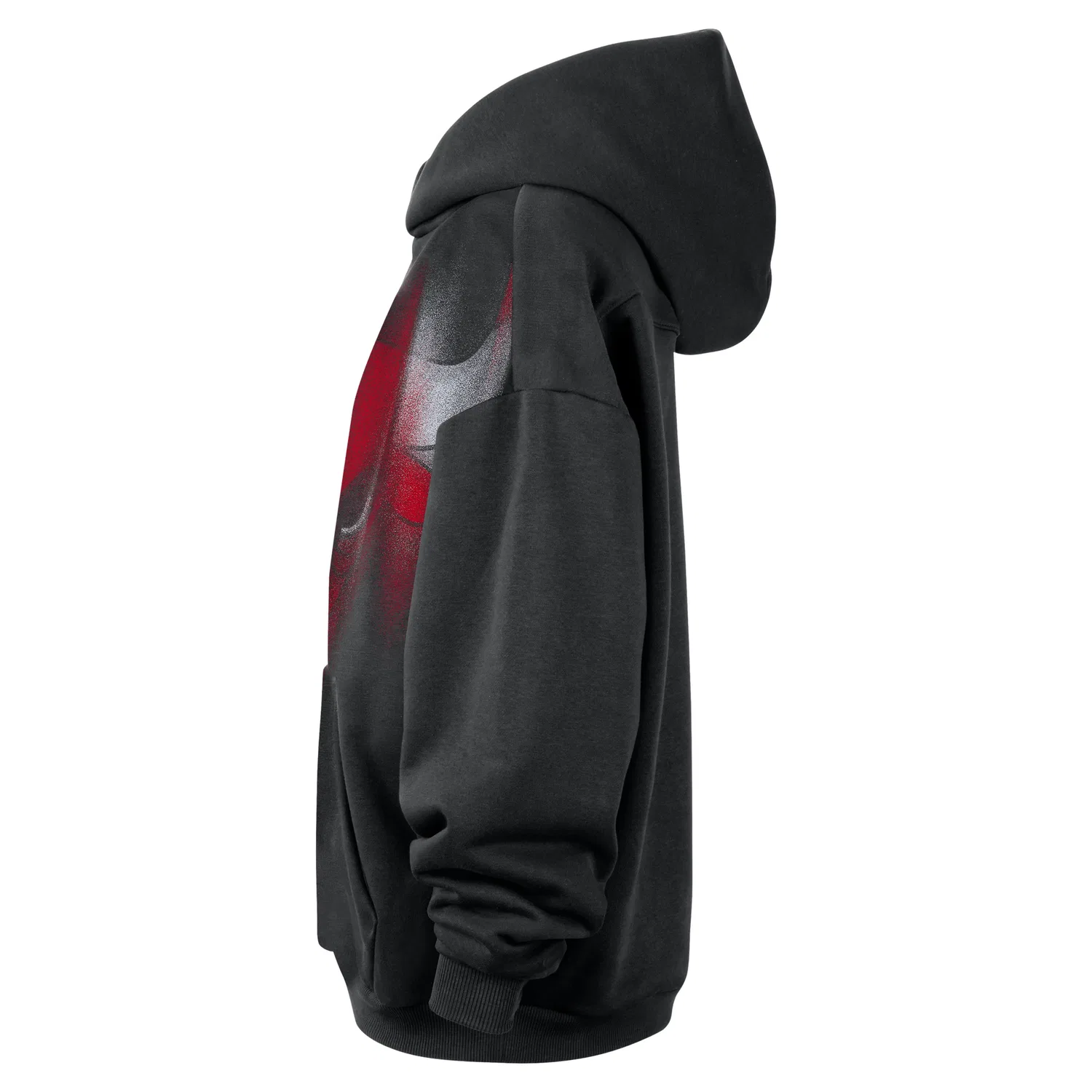 Мужское худи для баскетбола Chicago Bulls Standard Issue Fleece Hoodie 'Black White' Nike, Black/White — фото 2