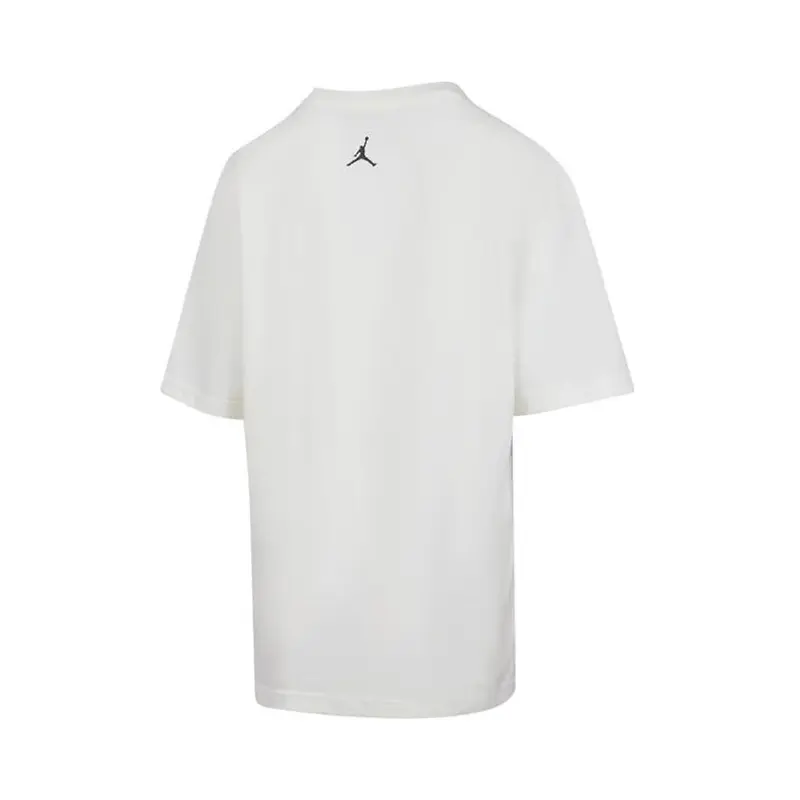 Женская футболка Jordan с принтом oversize Nike, серый — фото 3